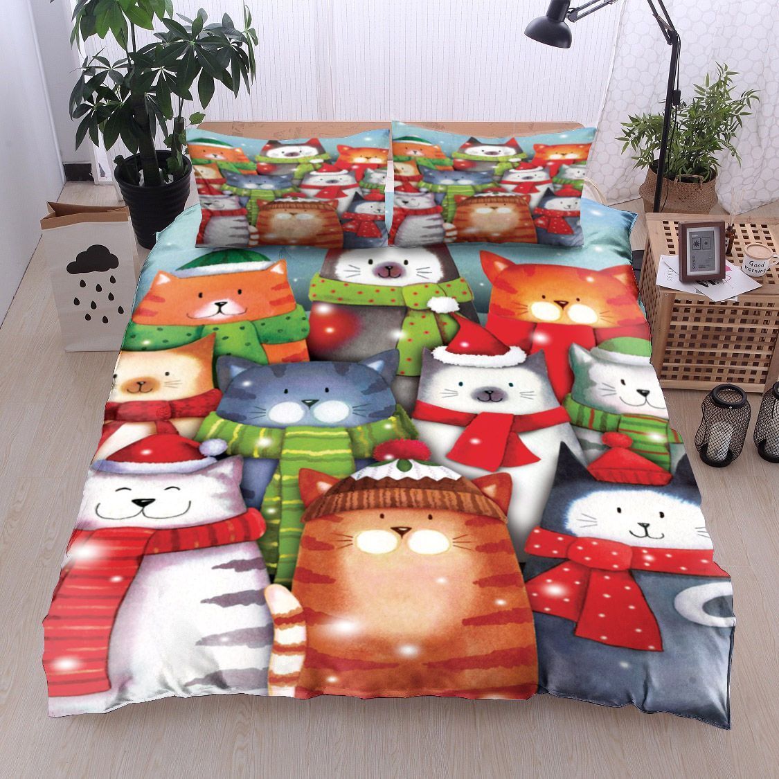 Cat Bedding Set