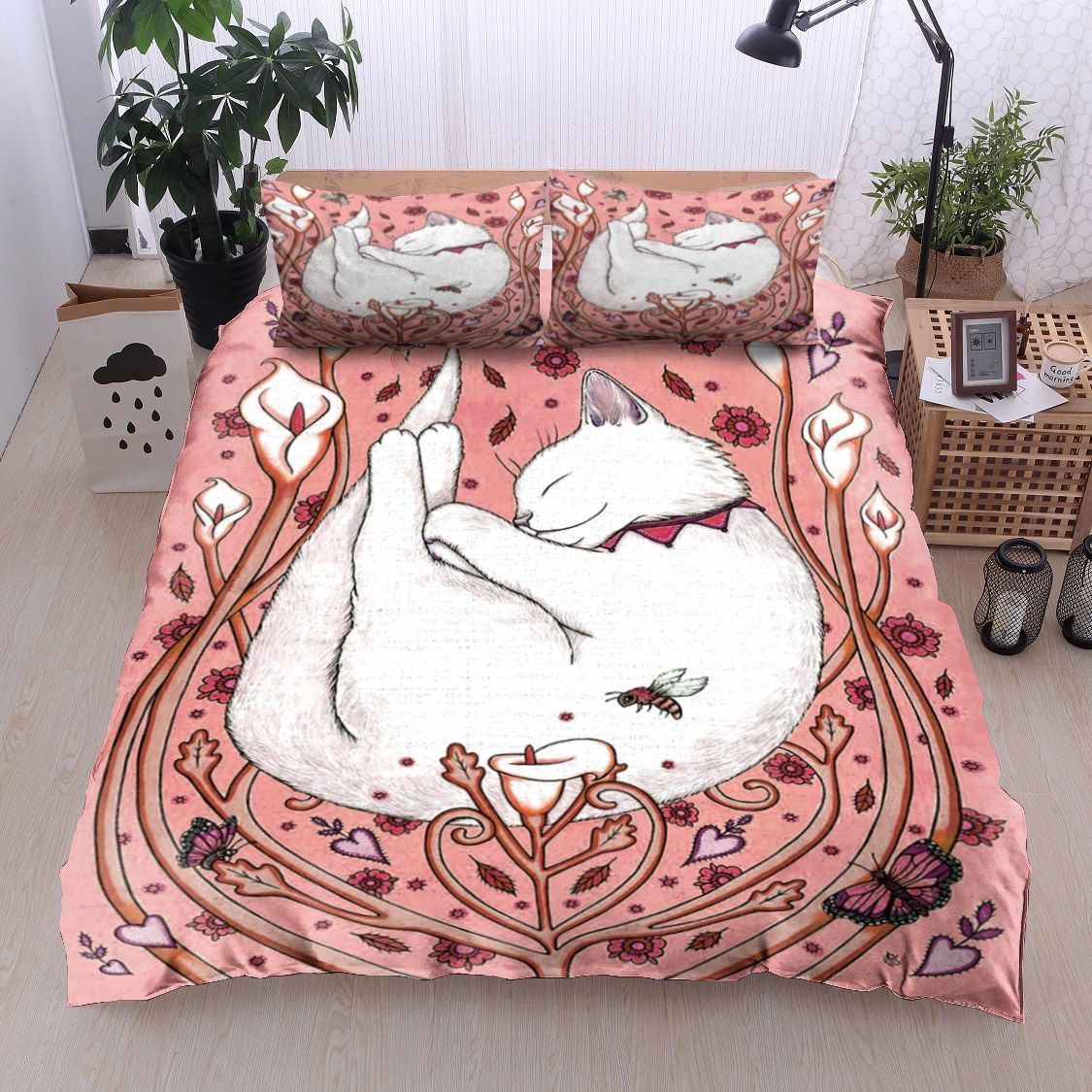 Cat Bedding Set