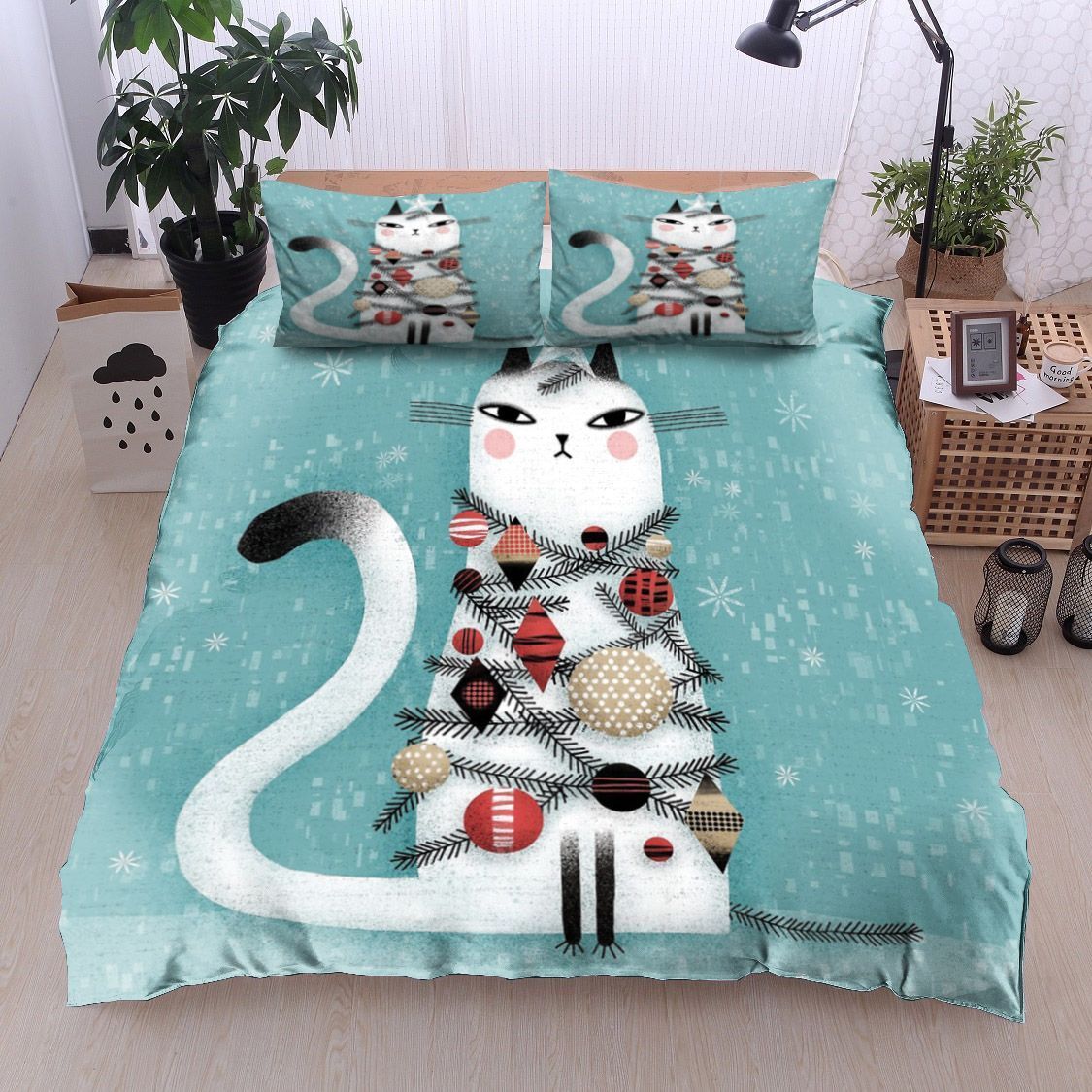 Cat Bedding Set