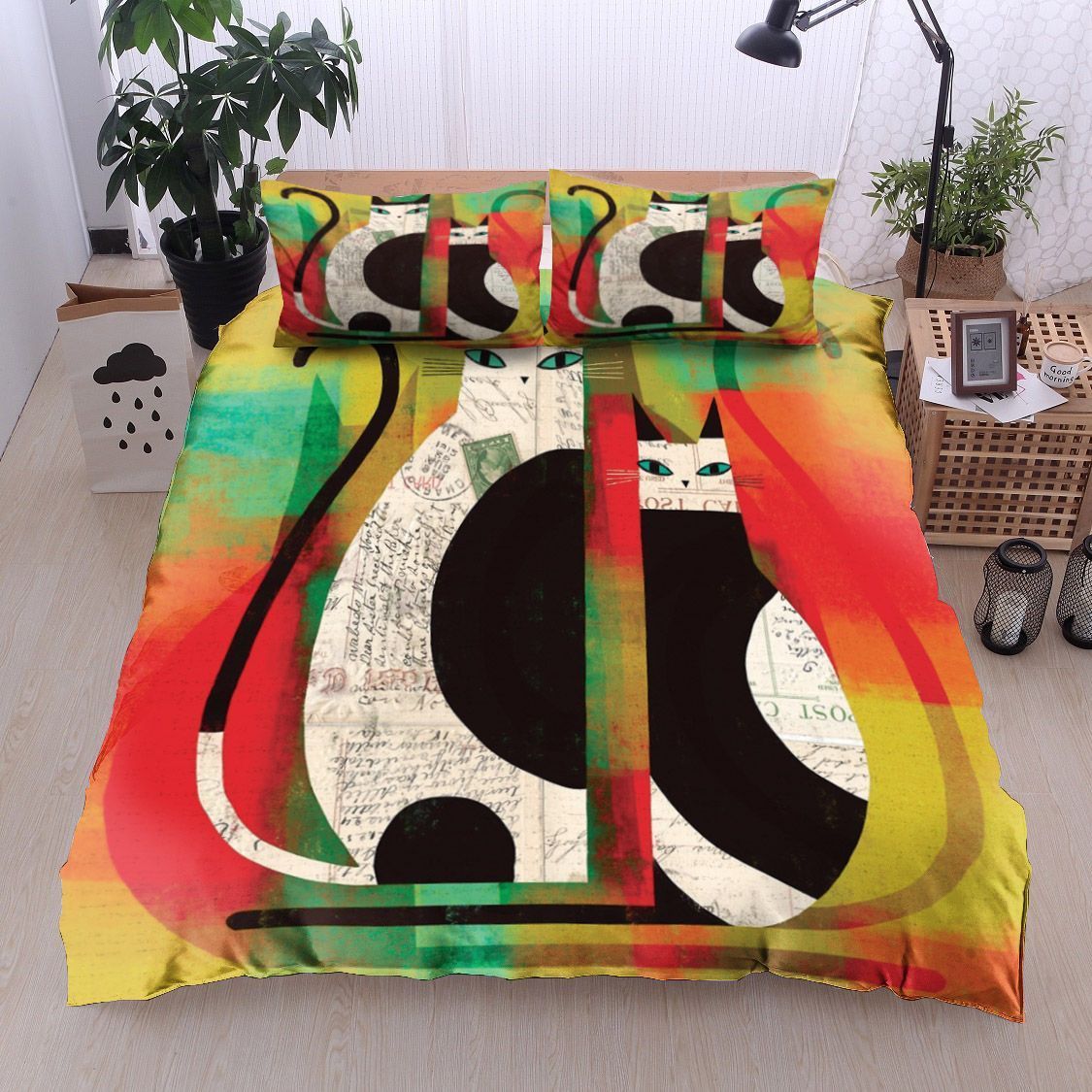 Cat Bedding Set