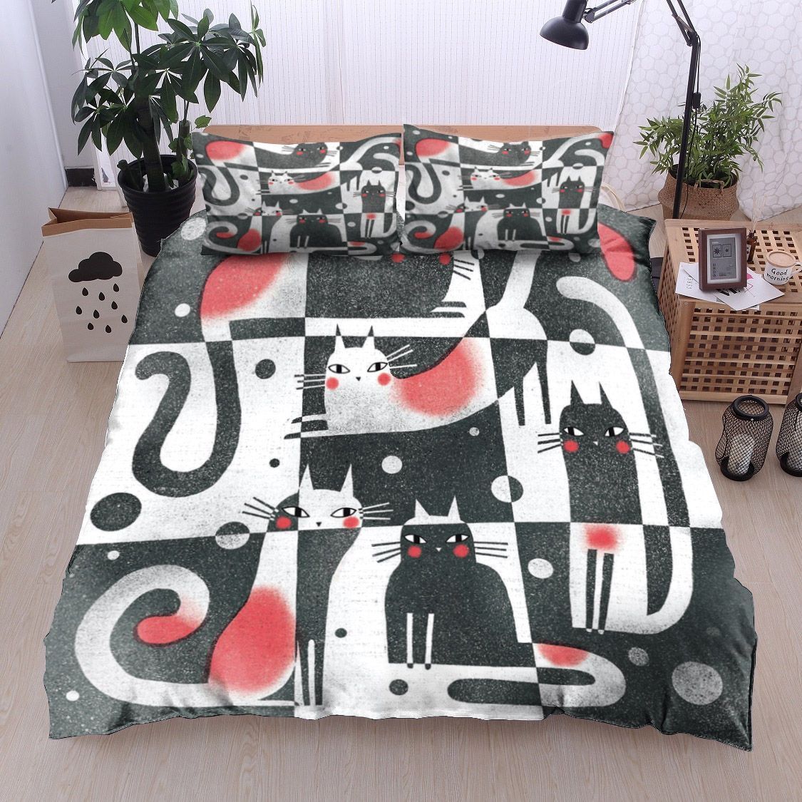 Cat Bedding Set