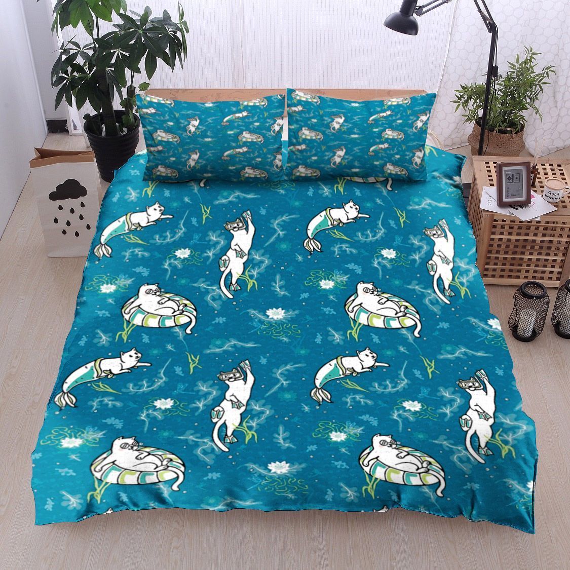 Cat Bedding Set