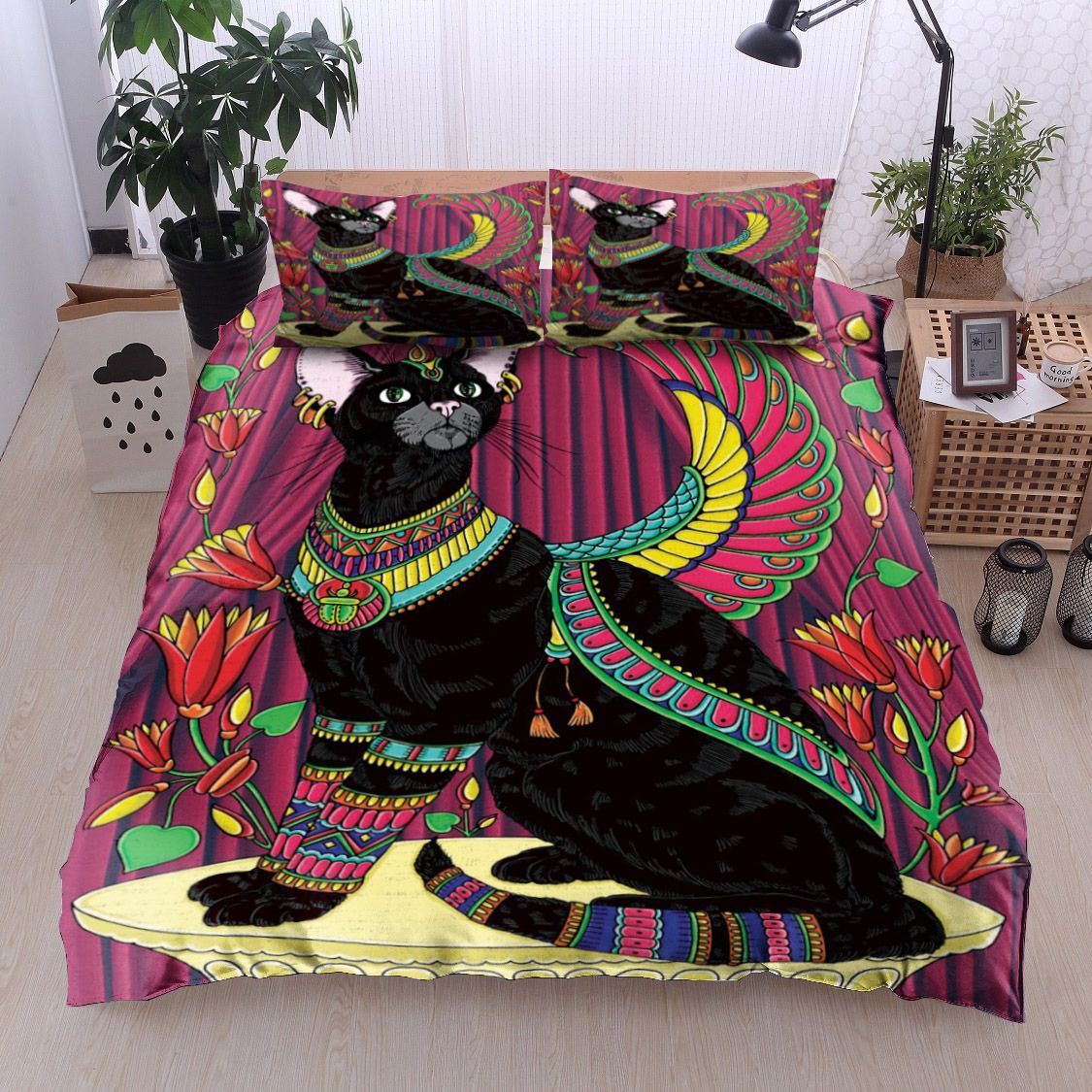 Cat Bedding Set