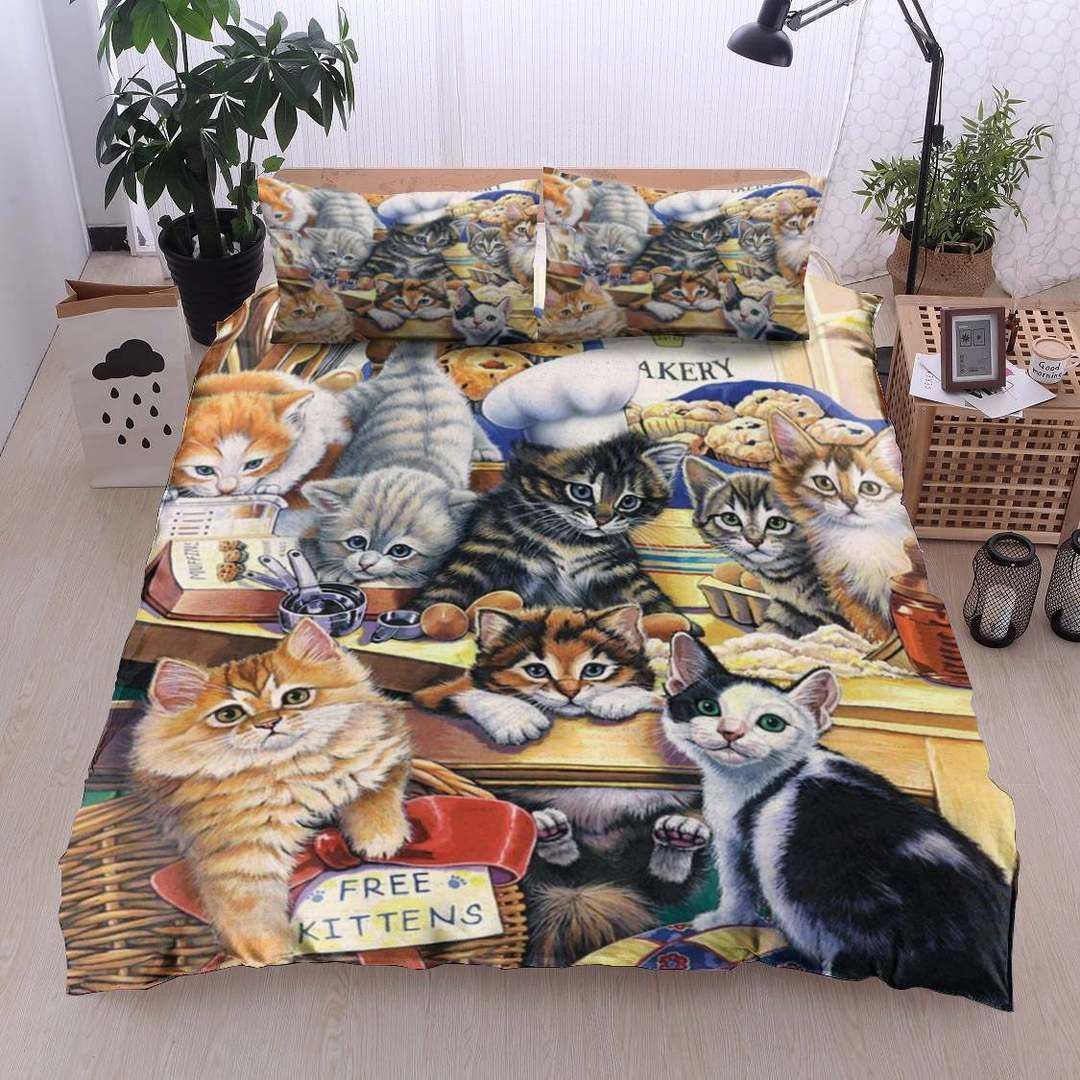 Cat Bedding Set