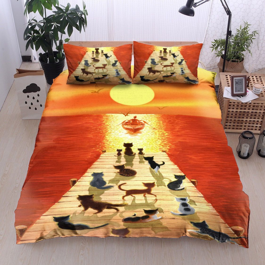 Cat Bedding Set
