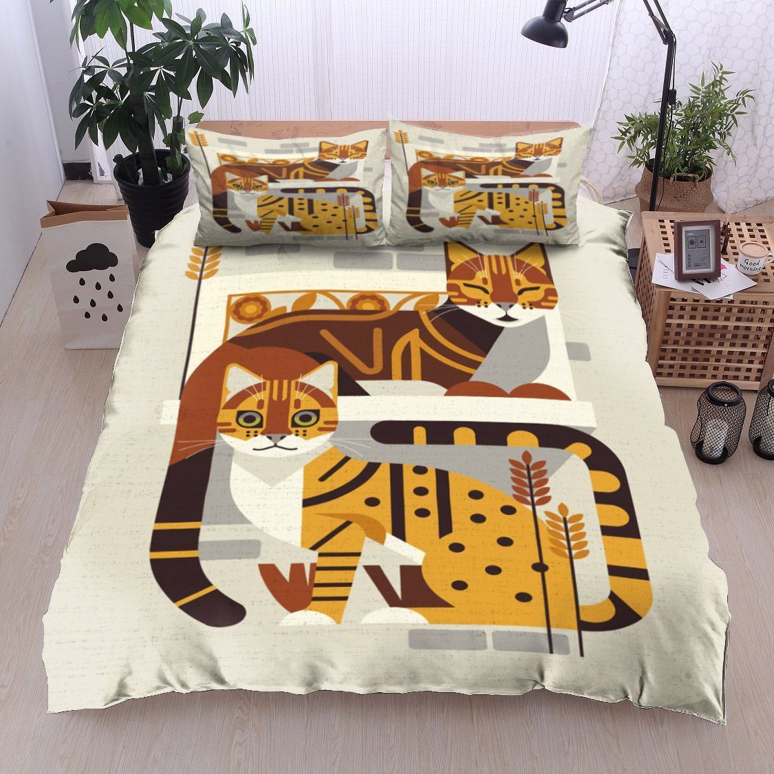 Cat Bedding Set