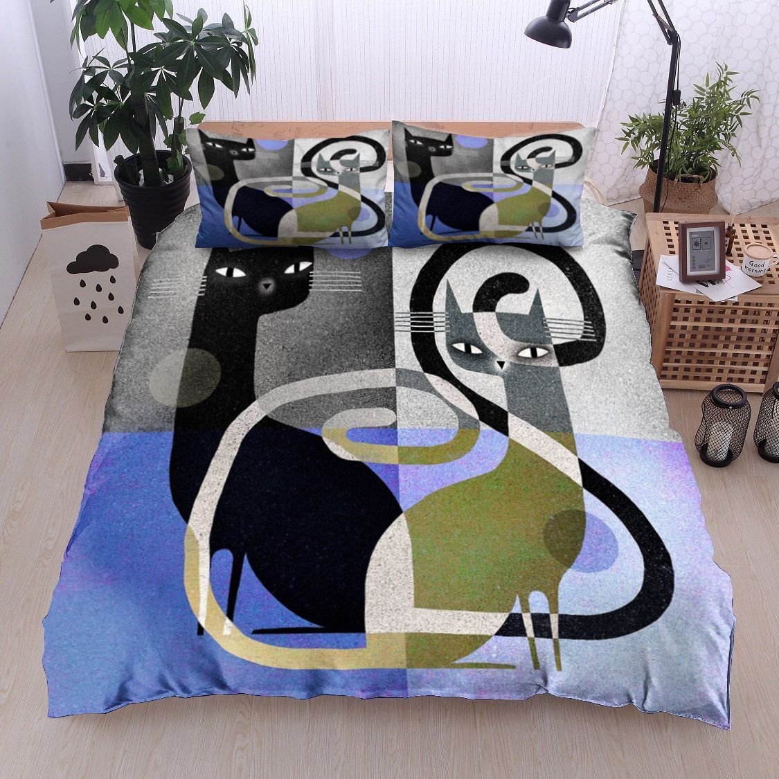 Cat Bedding Set