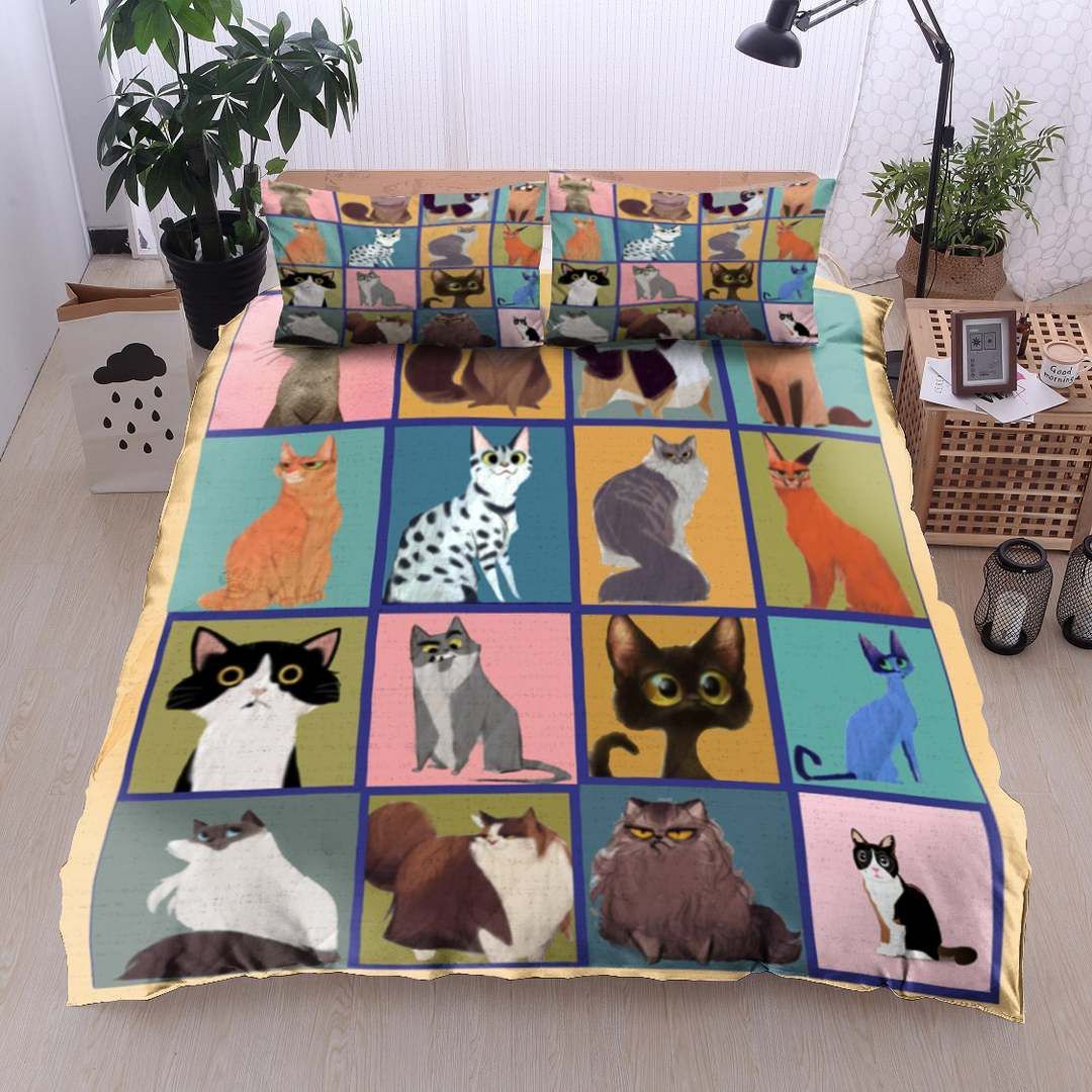 Cat Bedding Set