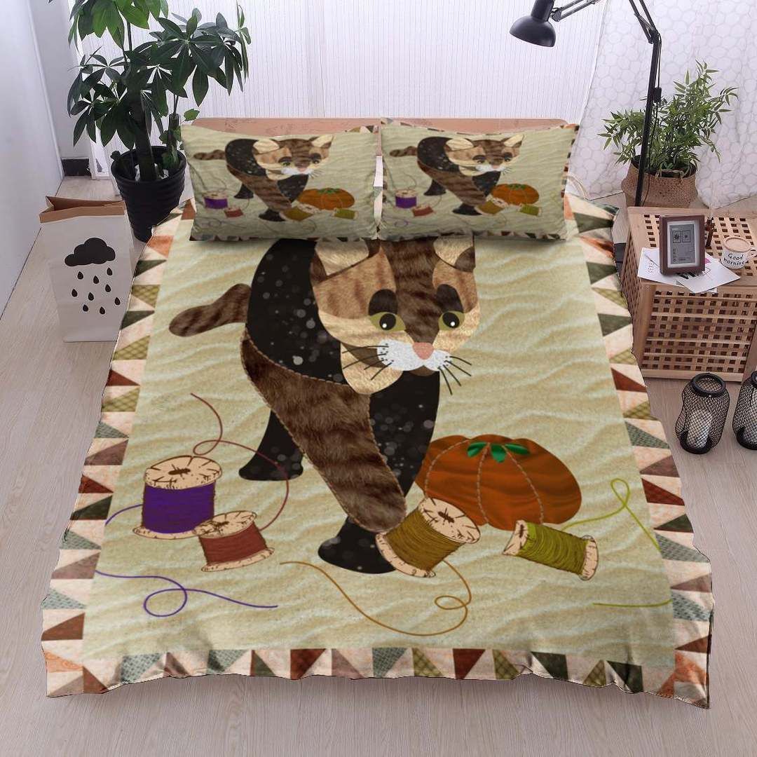 Cat Bedding Set