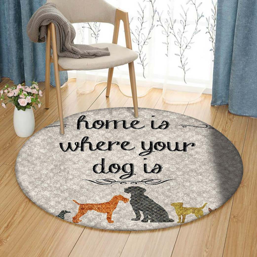 Cat Round Carpet