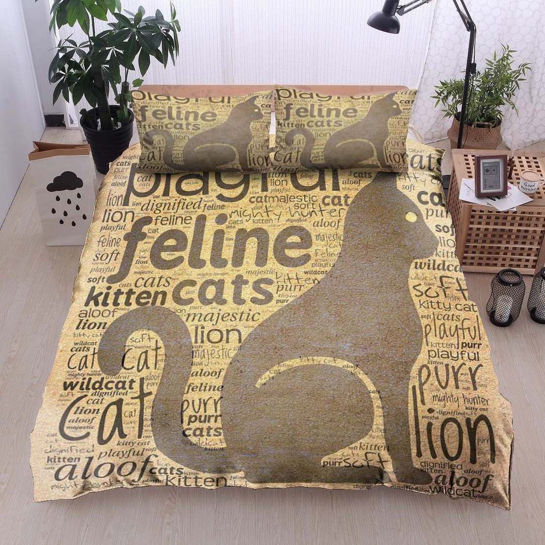 Cat Bedding Set