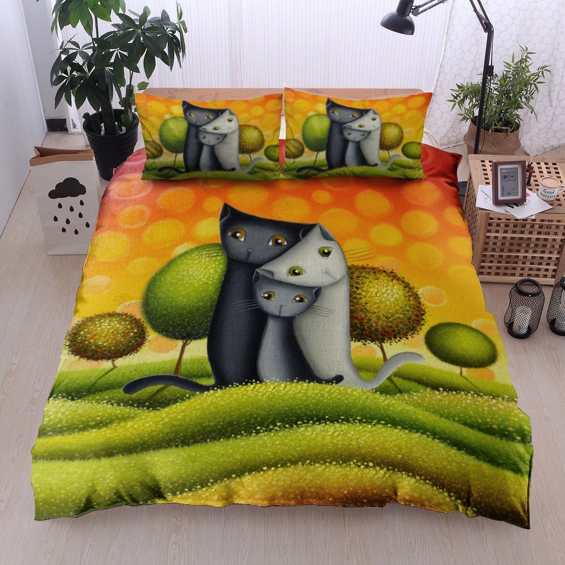 Cat Bedding Set