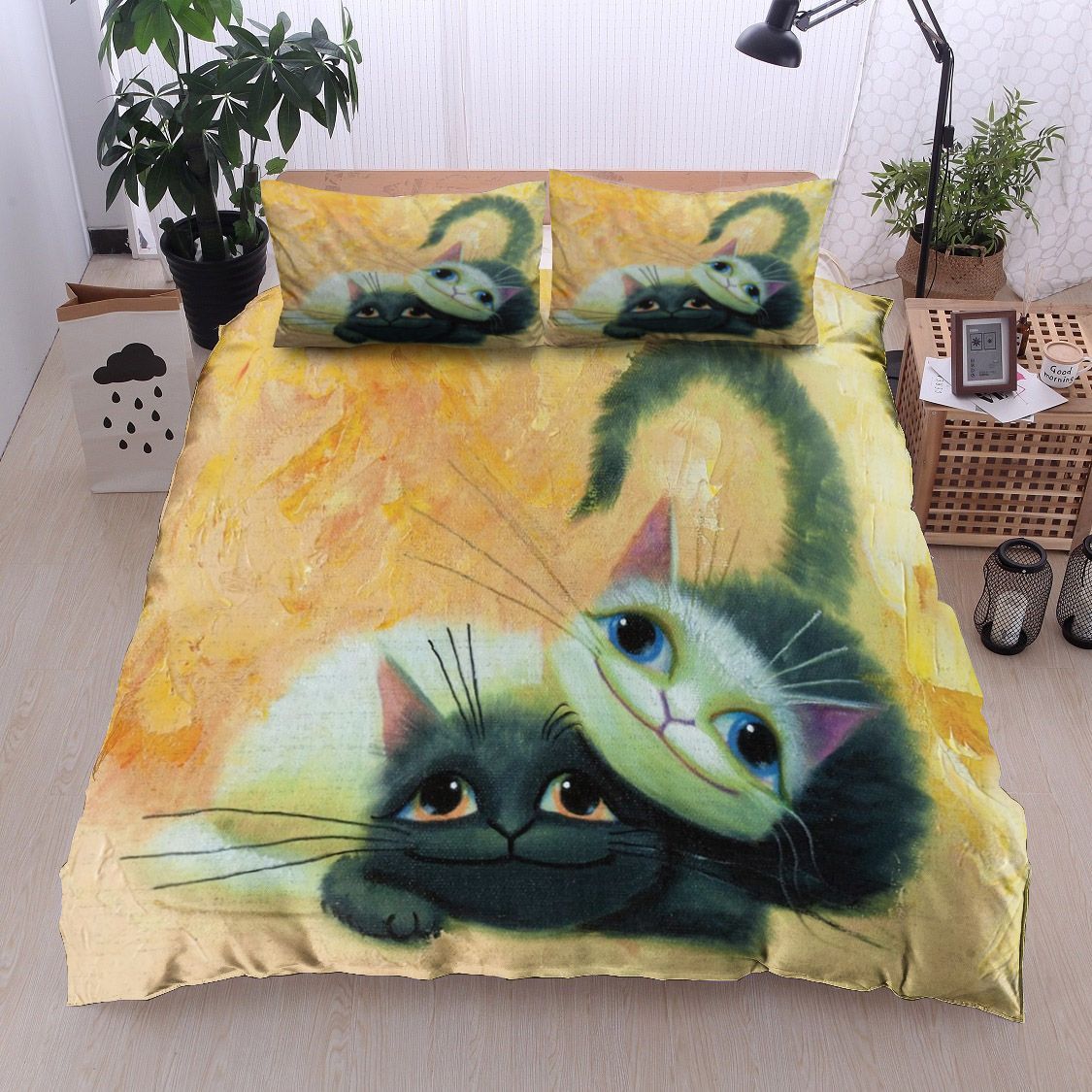 Cat Bedding Set