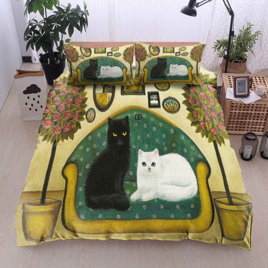 Cat Bedding Set