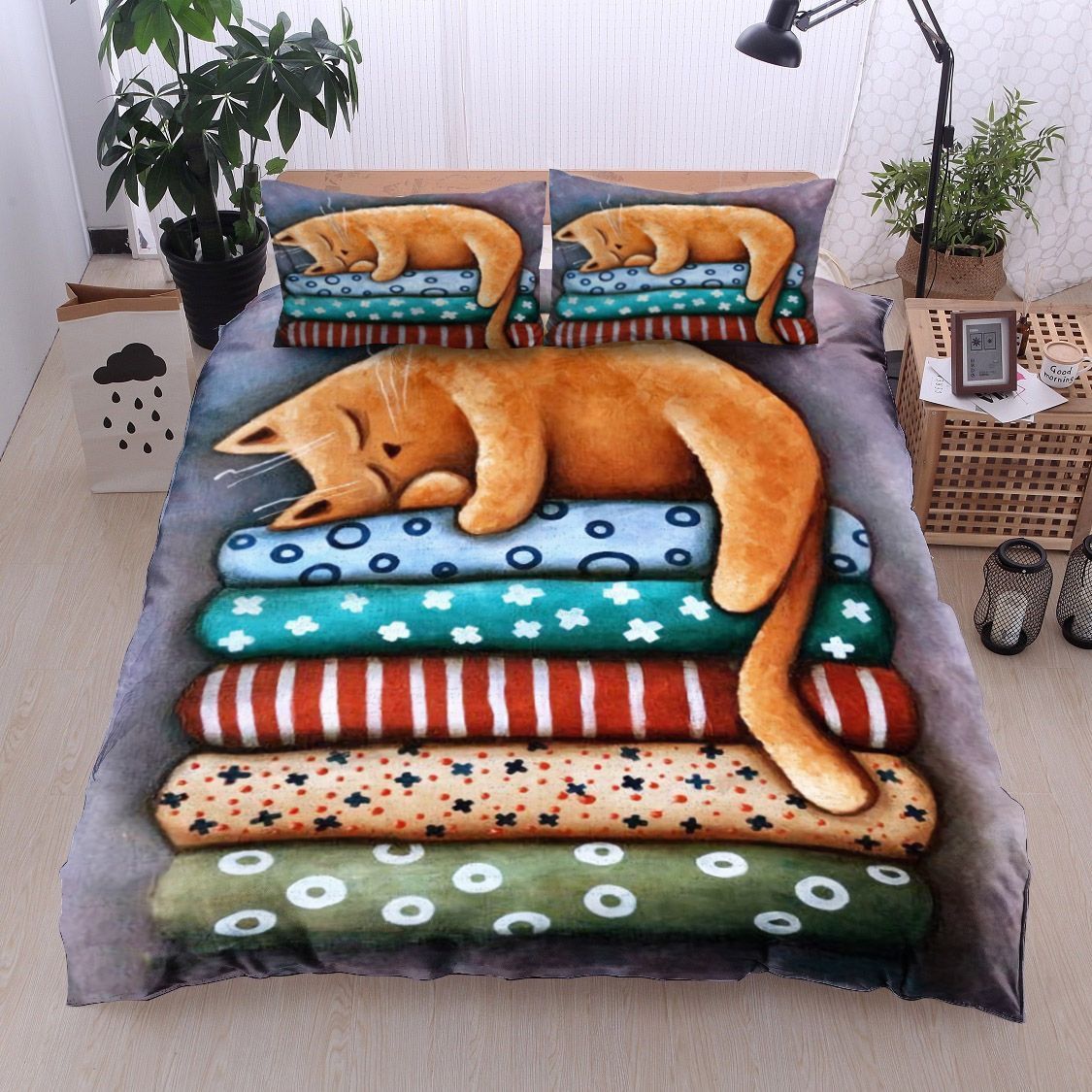 Cat Bedding Set