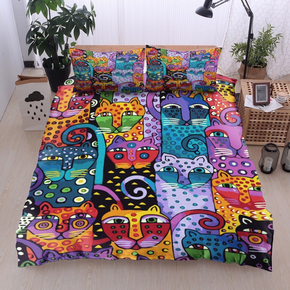 Cat Bedding Set