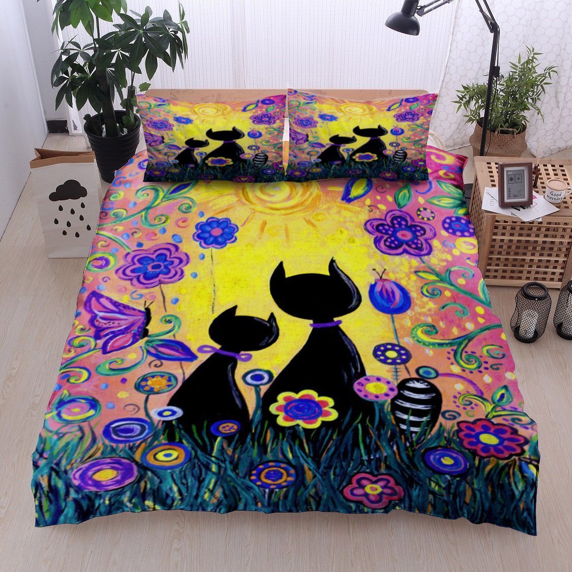 Cat Bedding Set