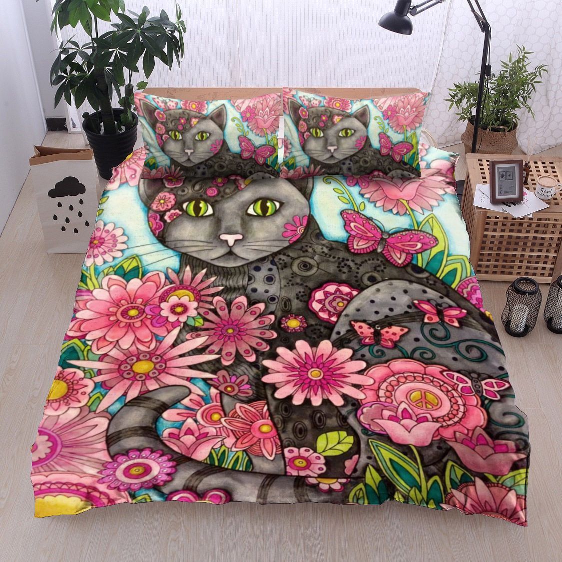 Cat Bedding Set