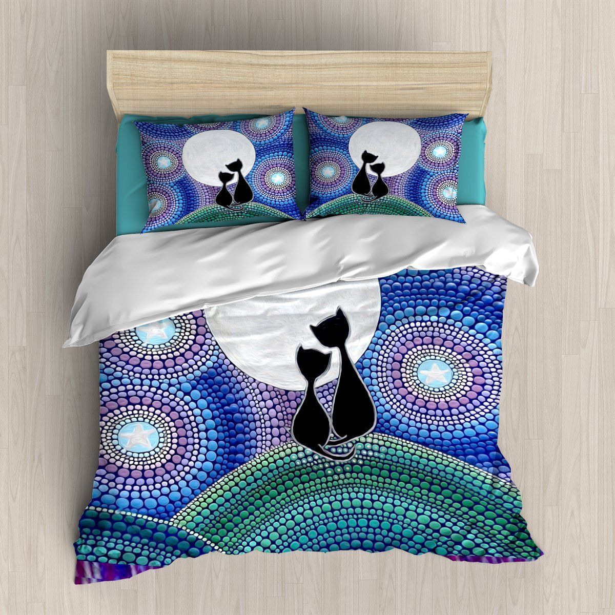 Cat Oboriginal Art Bedding Set
