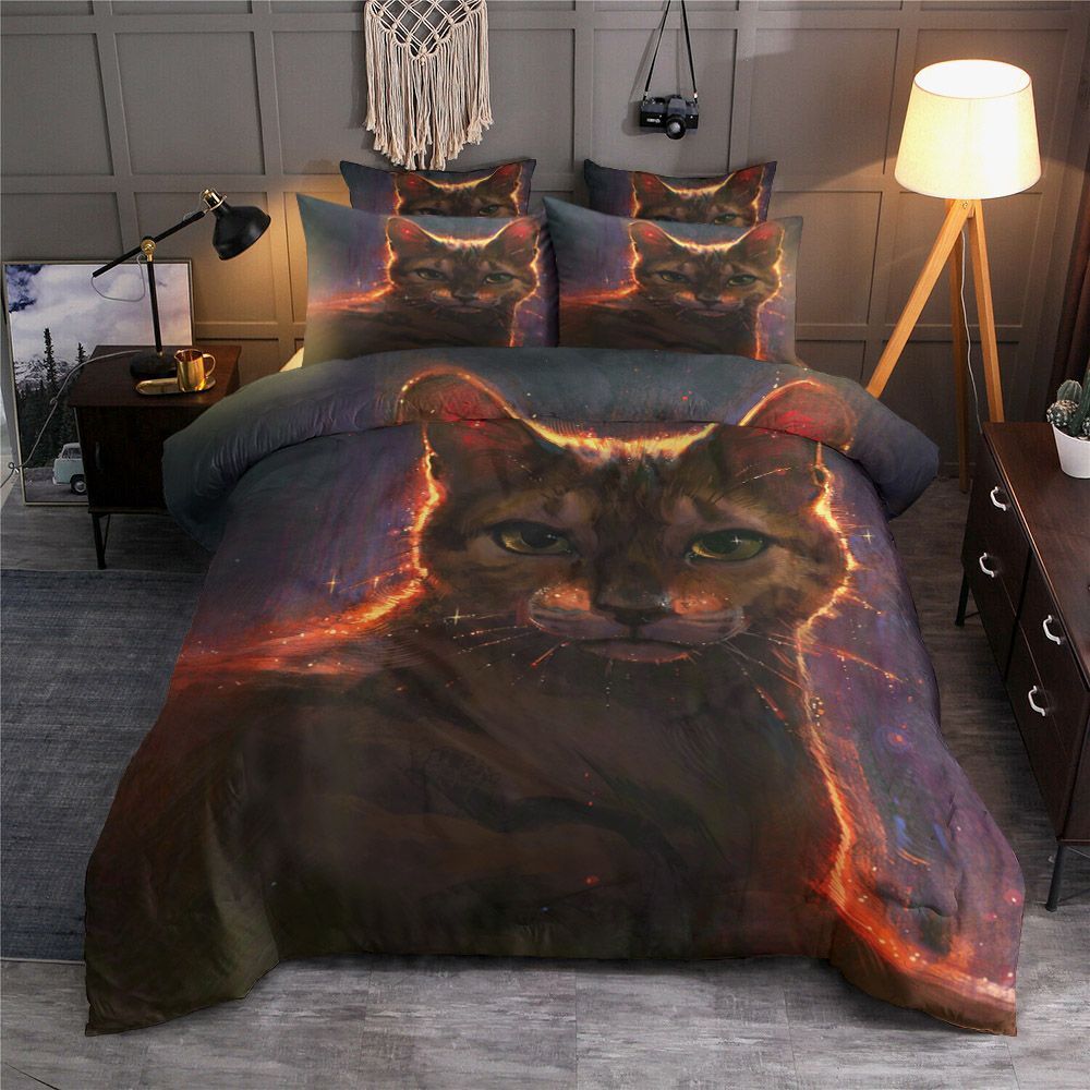Cat Portrait Bedding Set