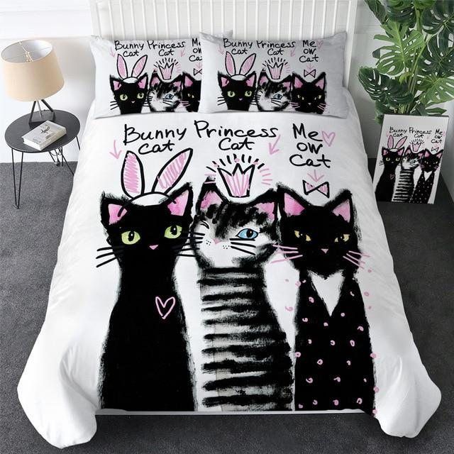 Cat Posse Bedding Set