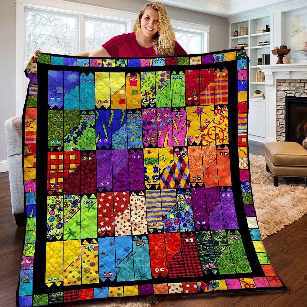 Cat Quilt Blanket BBB080503NB