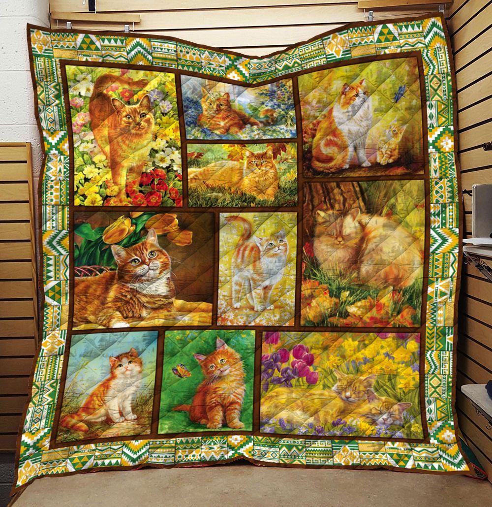 Cat Quilt Blanket C9B250205NM