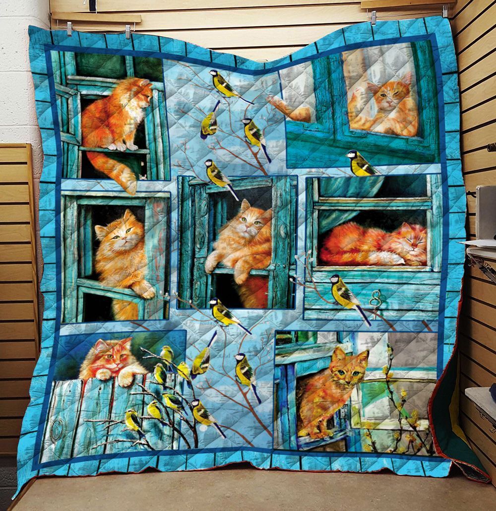 Cat Quilt Blanket C9B250206NM