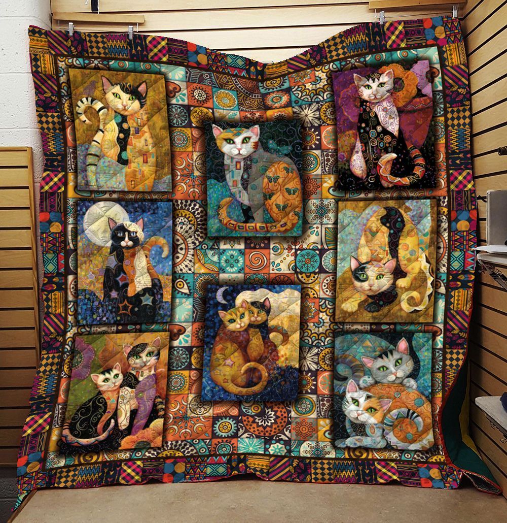 Cat Quilt Blanket C9B250207NM