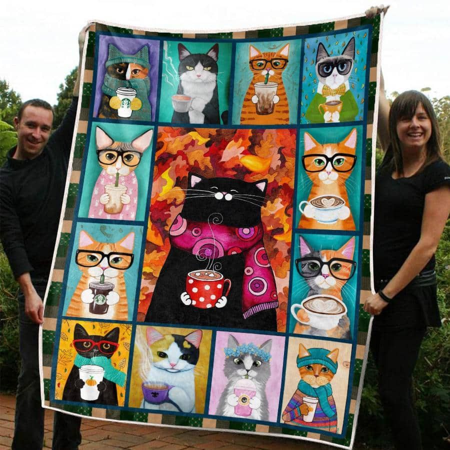 Cat Quilt Blanket DHC13121396VT