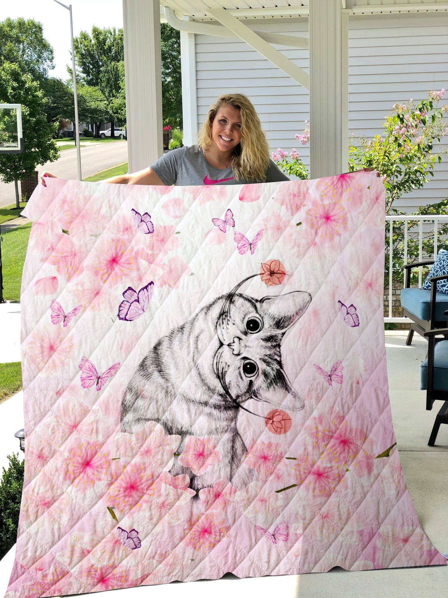 Cat Quilt Blanket DHC13122893VT