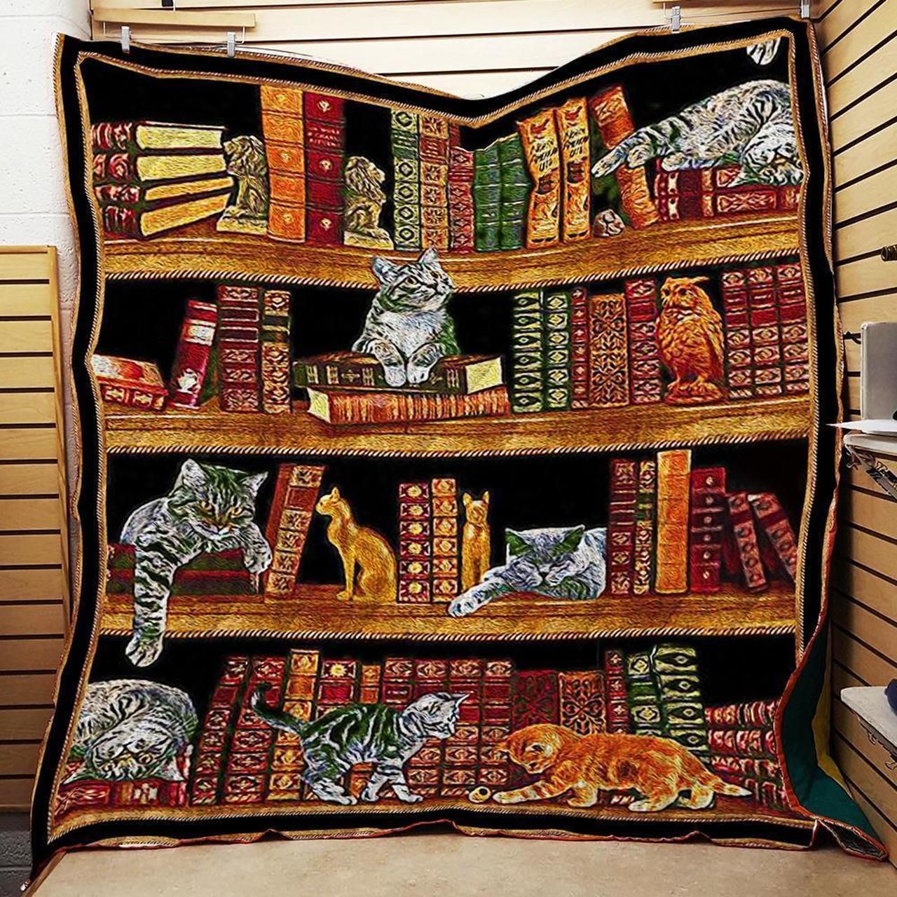 Cat Quilt Blanket DHC13124075VT