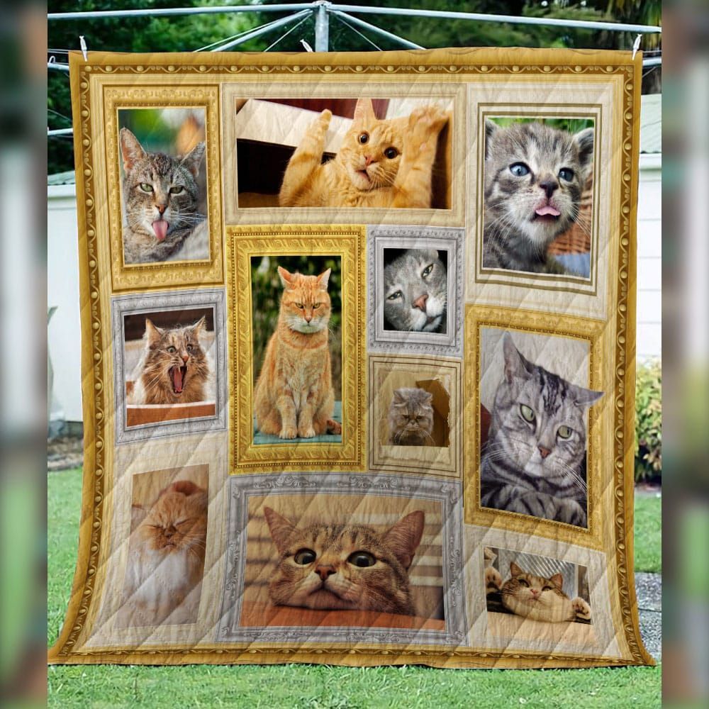 Cat Quilt Blanket DHC13124103VT