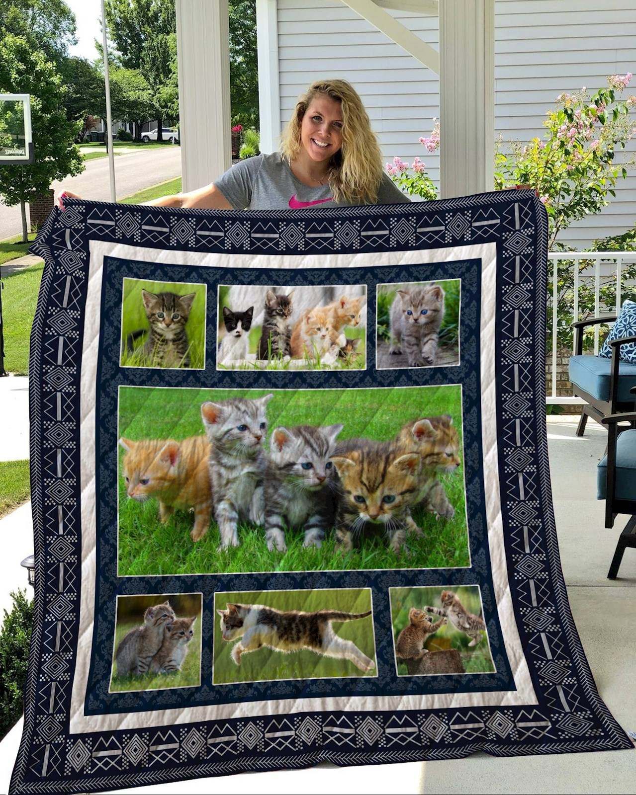 Cat Quilt Blanket DHC2911161VT
