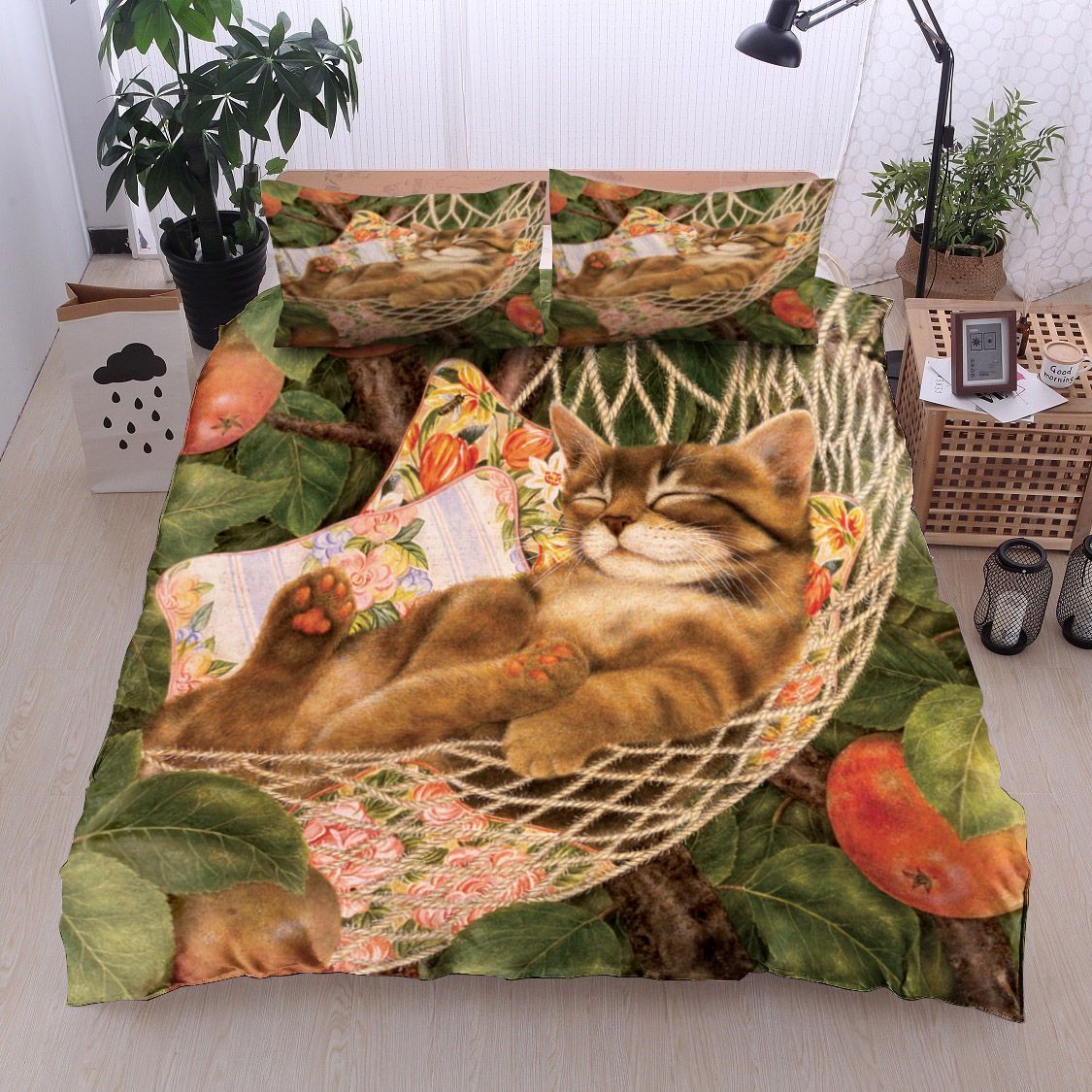 Cat Sleep Bedding Set
