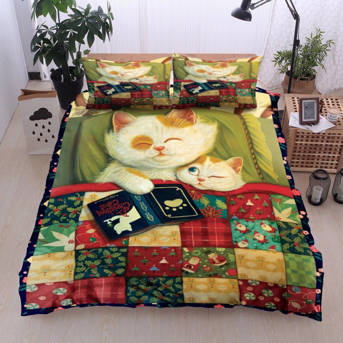 Cat Sleep Bedding Set