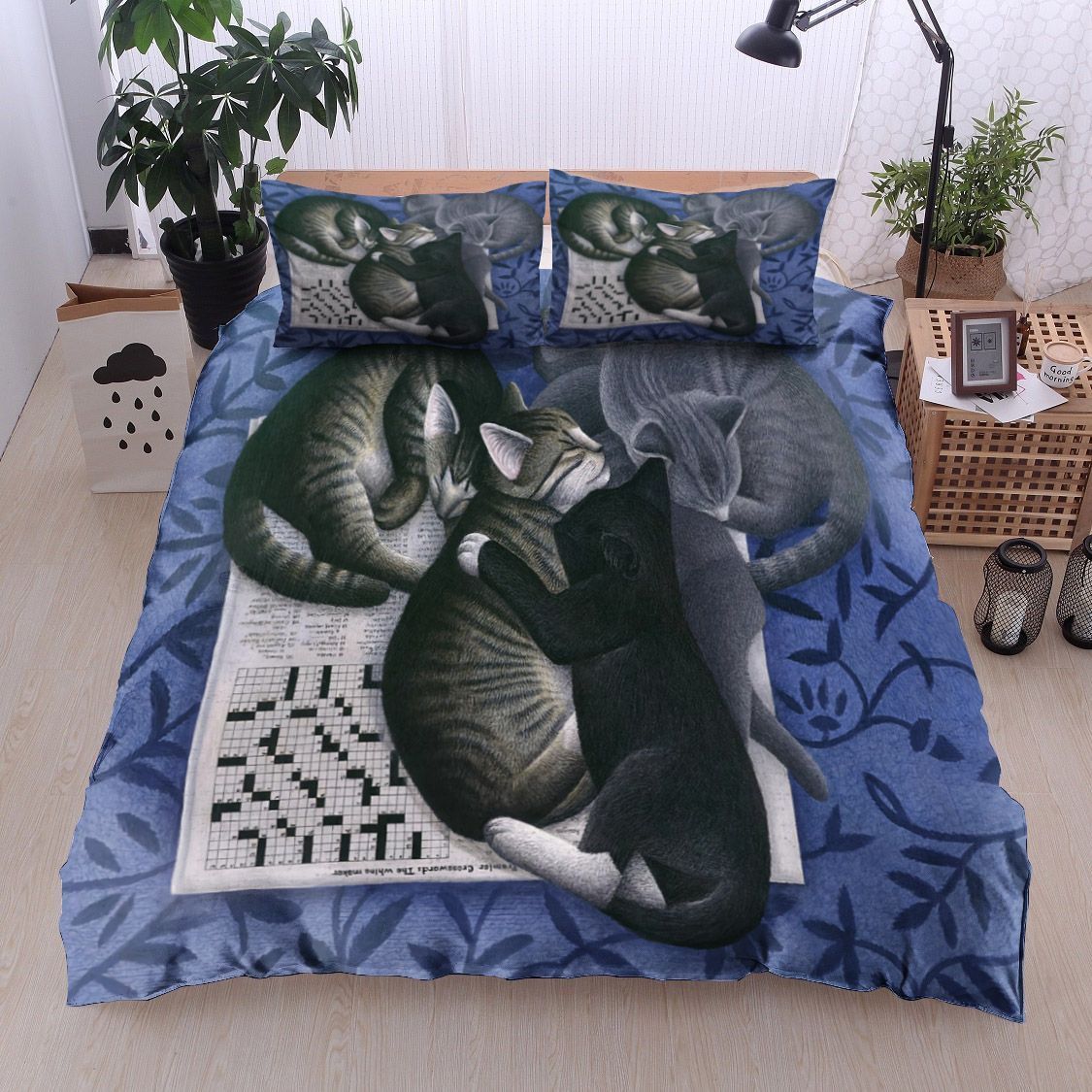 Cat Sleep Bedding Set