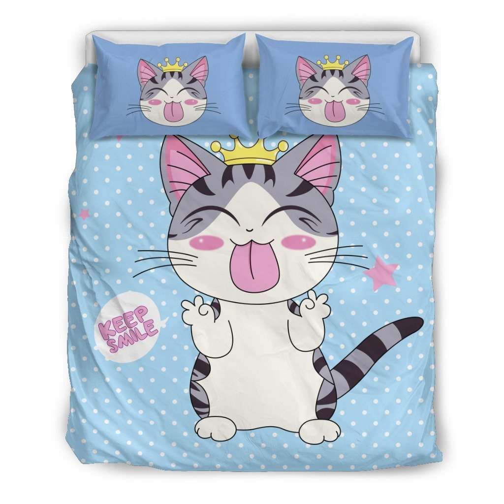 Cat Smile Bedding Set