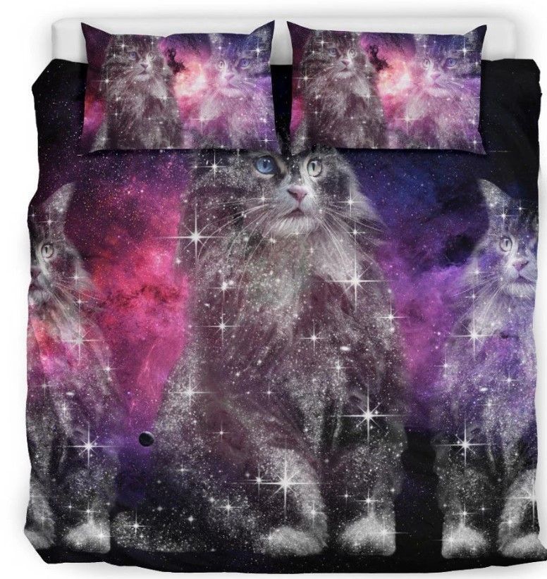 Cat Sparkling Bedding Set