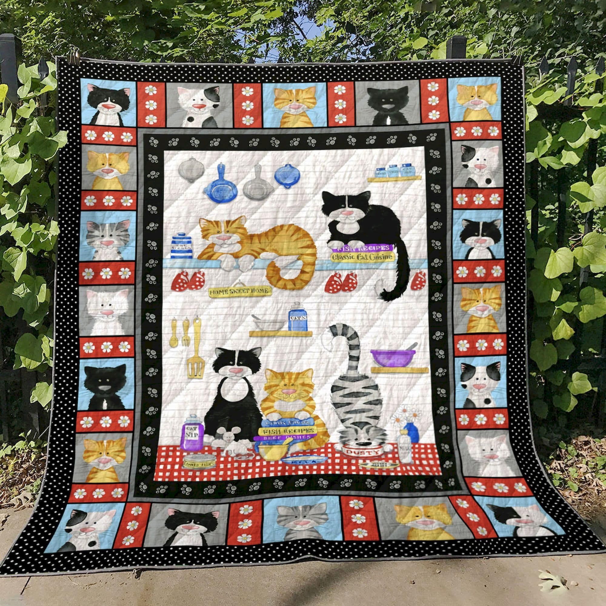 Cat Talk About Love Quilt Dch2702141Dd