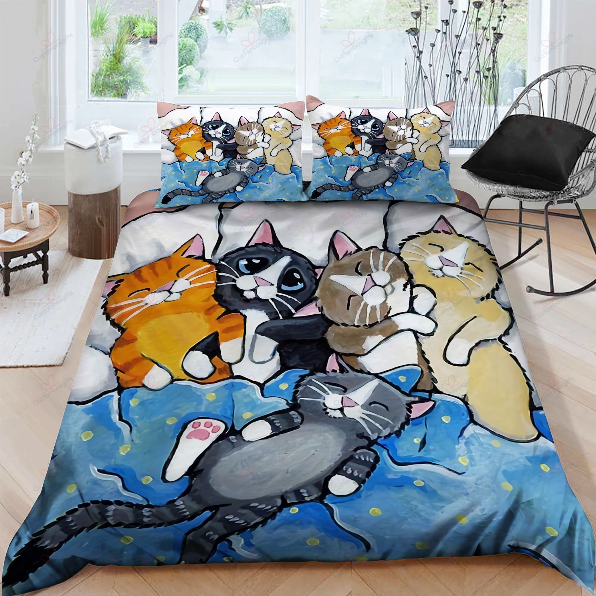 Cat Bedding Set