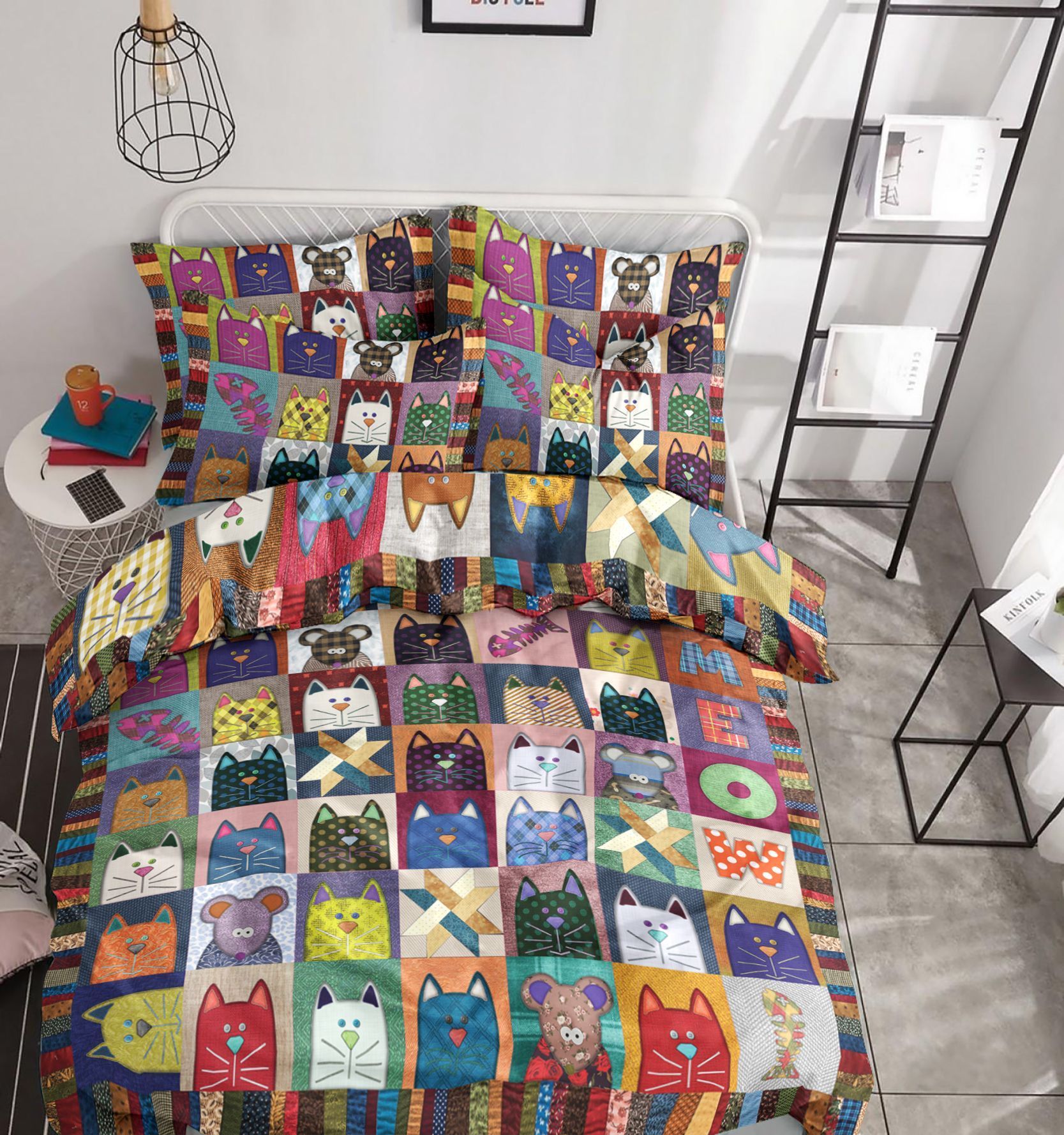Cat Bedding Set