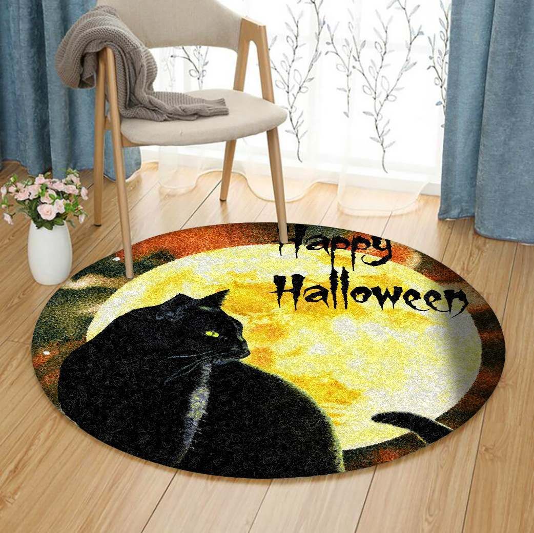 Cat Round Carpet