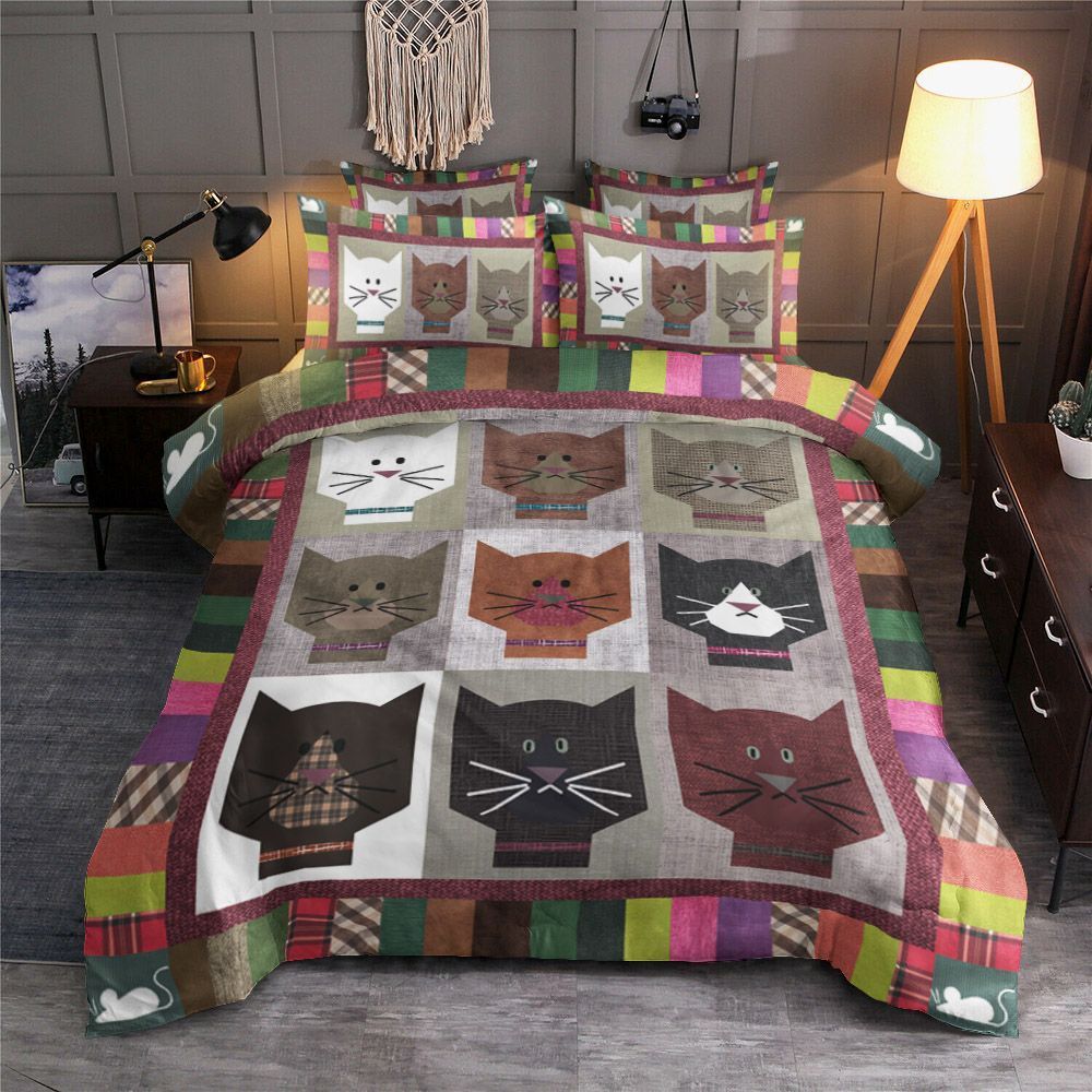 Cat Bedding Set