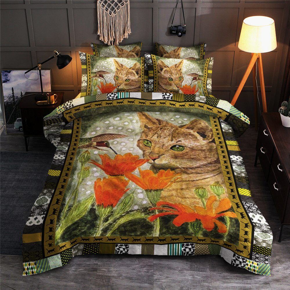 Cat Bedding Set