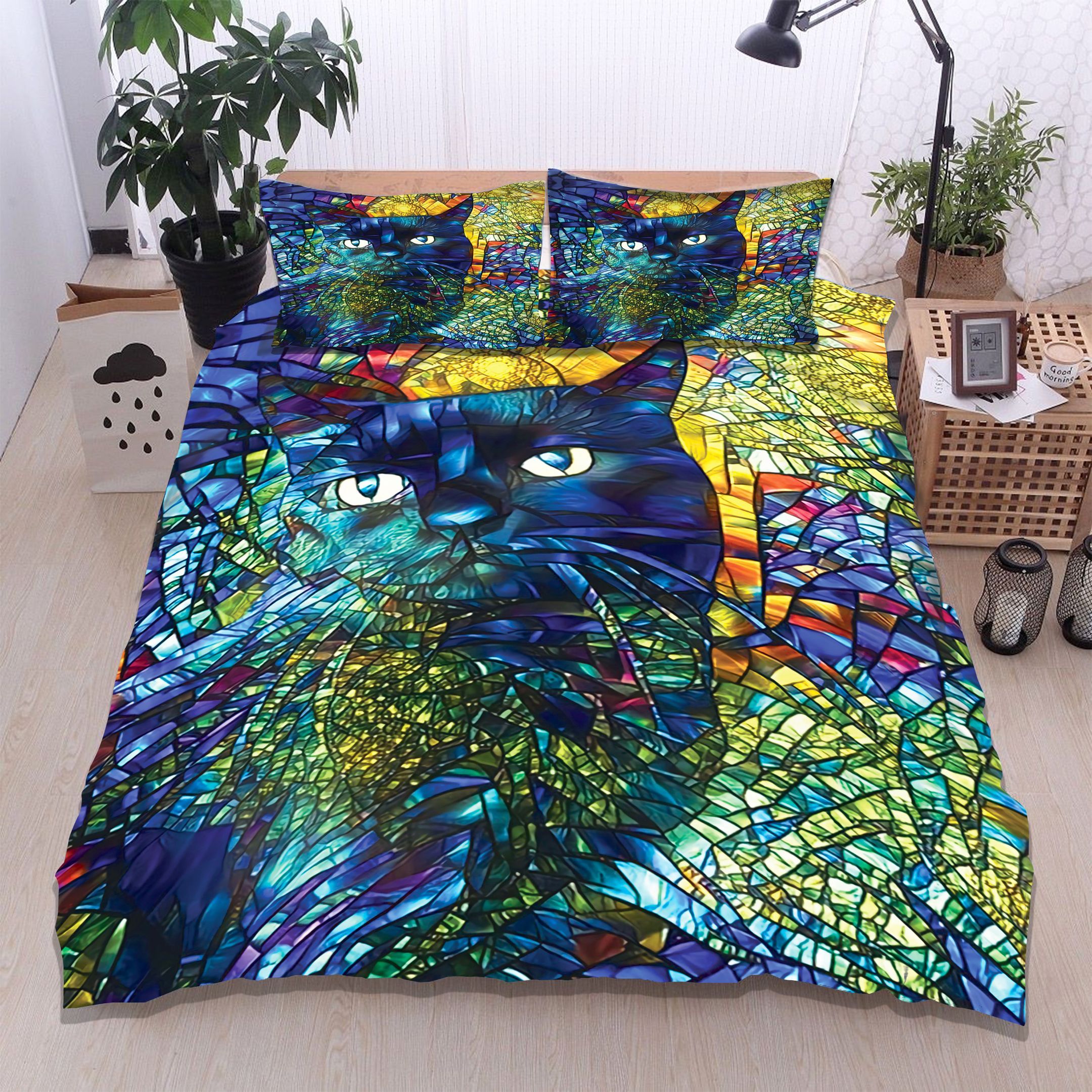 Cat Twinkle Bedding Set