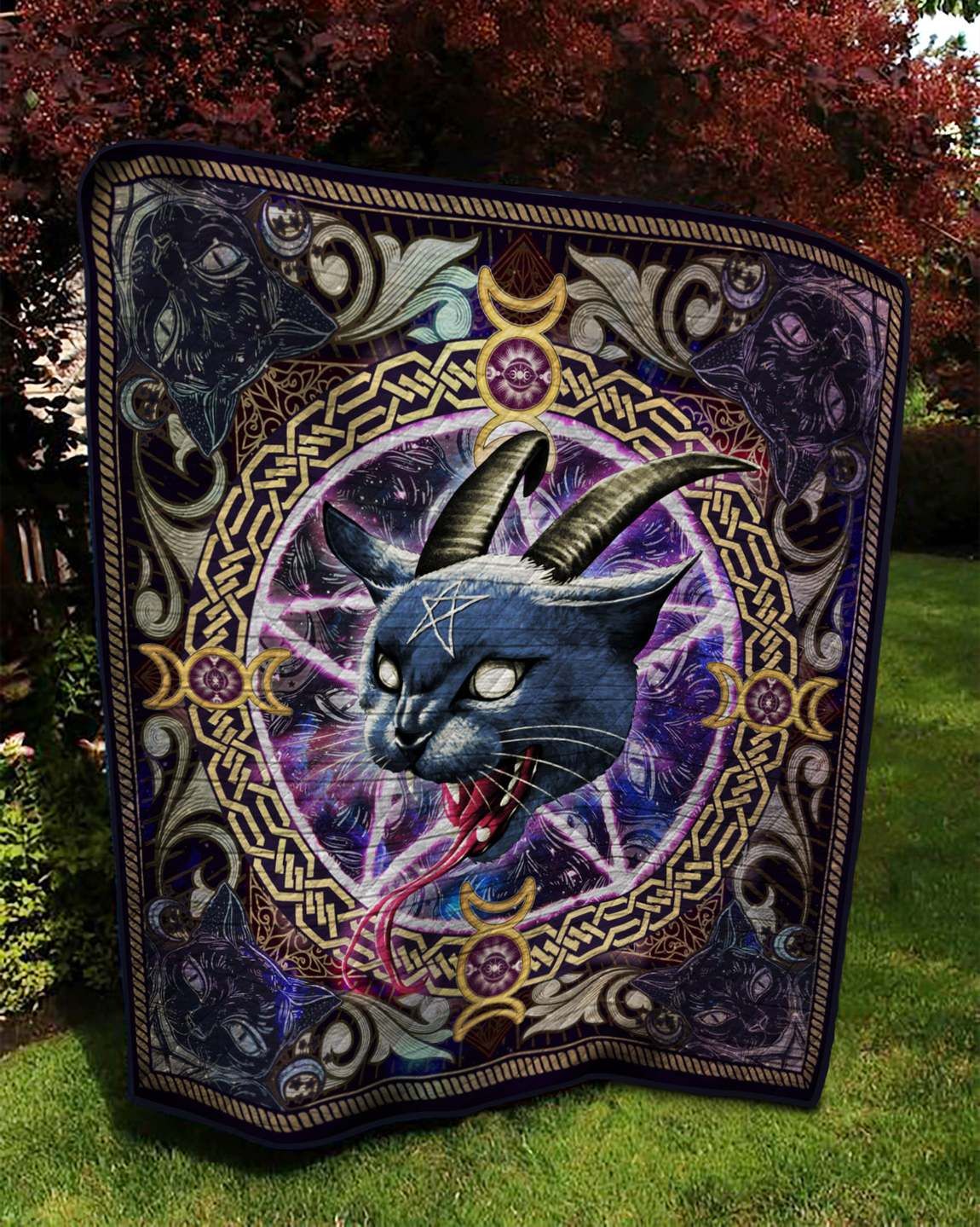 Cat Vaporwave TL180504 Quilt Blanket