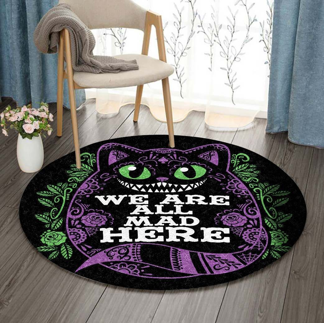 Cat Round Carpet