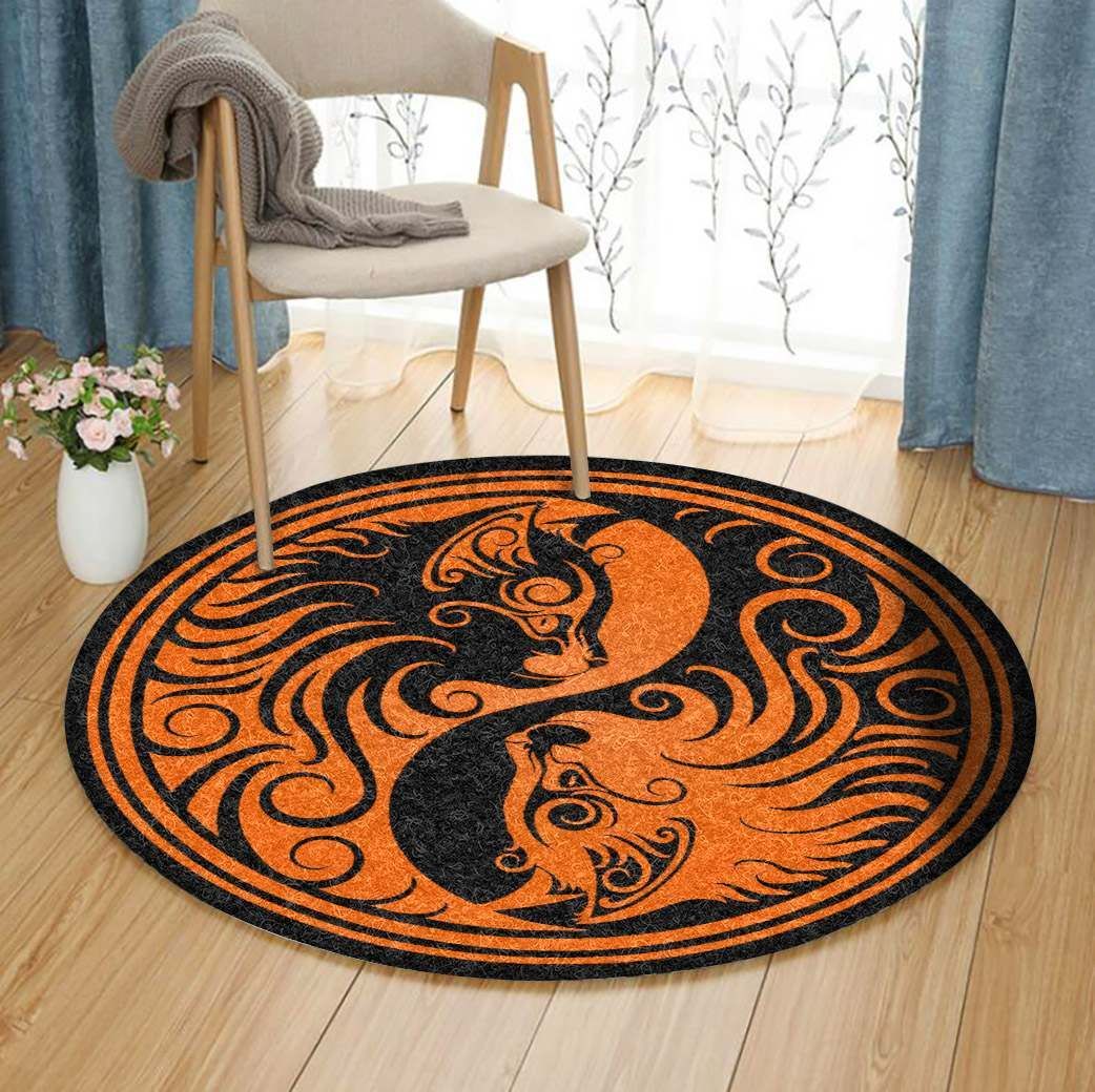 Cat Round Carpet