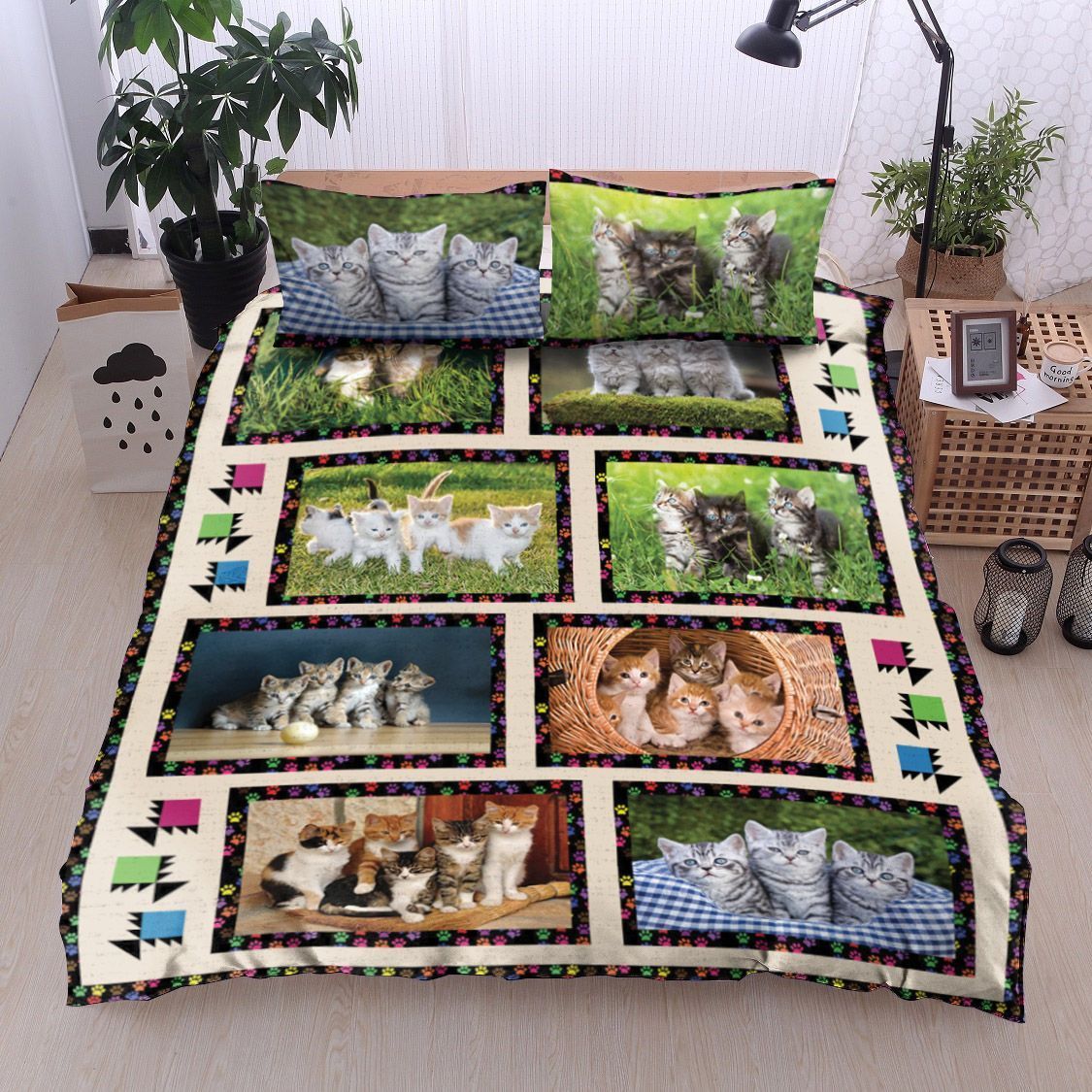 Cat Bedding Set